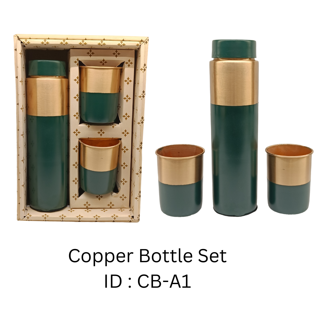 Copper Bottle Set A04